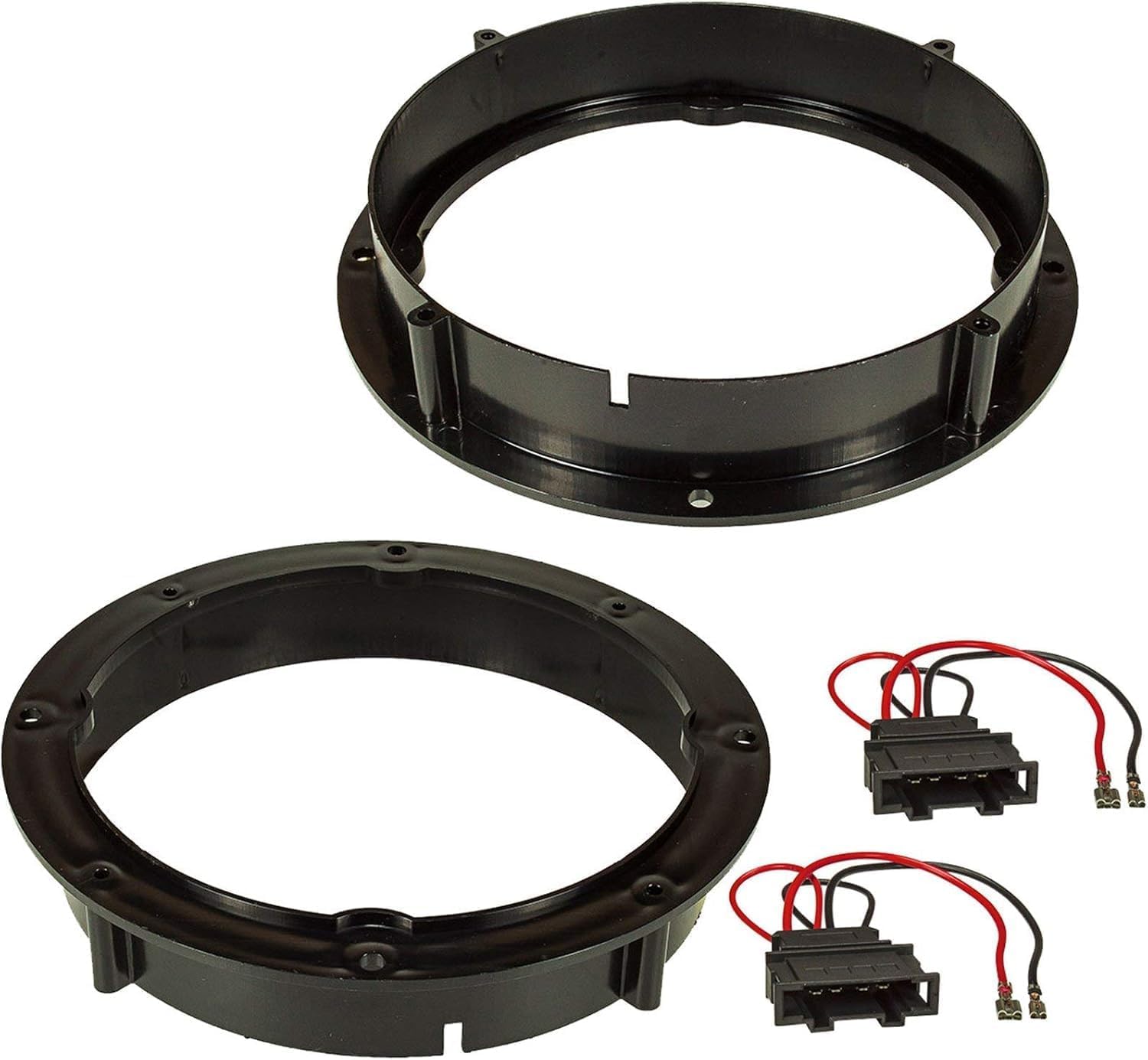 Kit Casse Altoparlanti Alpine Sxe1750S per VW Golf IV dal 1997 al 2004 Anteriori o Posteriori, Set 2 Woofer 165 mm +2 Tweeter +2 Anelli e Cavi Adattatori (no plug and play)