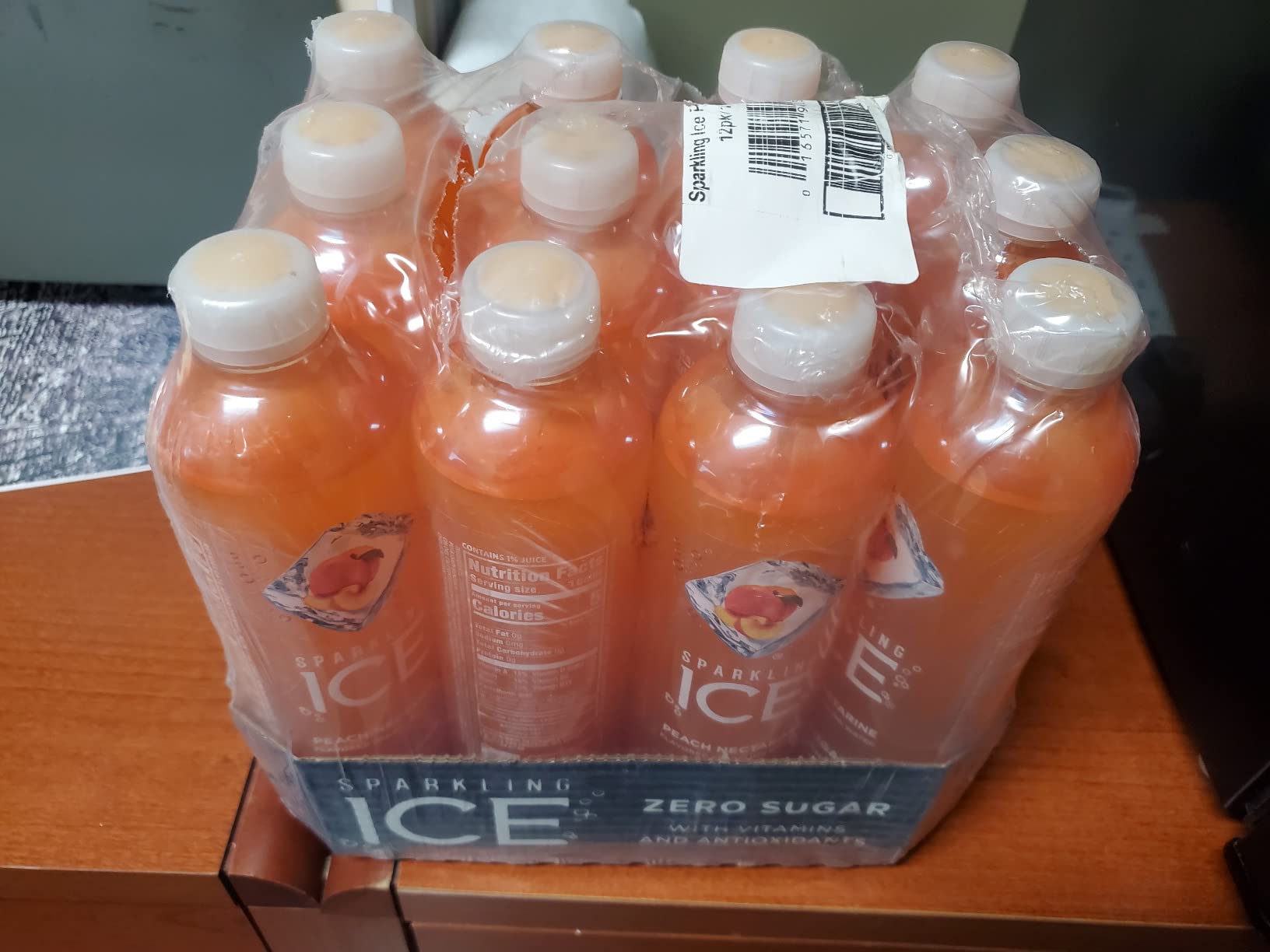 Sparkling ICE, Black Raspberry Sparkling Water, Zero Sugar Flavored Water, with Vitamins and Antioxidants, Low Calorie Beverage, 17 fl oz Bottles (Pack of 12) photo review