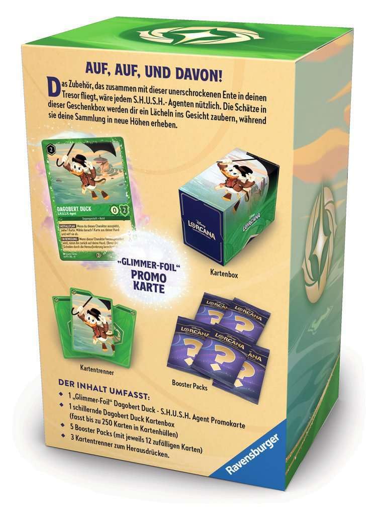 Disney Lorcana TCG: Geschenkbox Dagobert Duck (Deutsch)