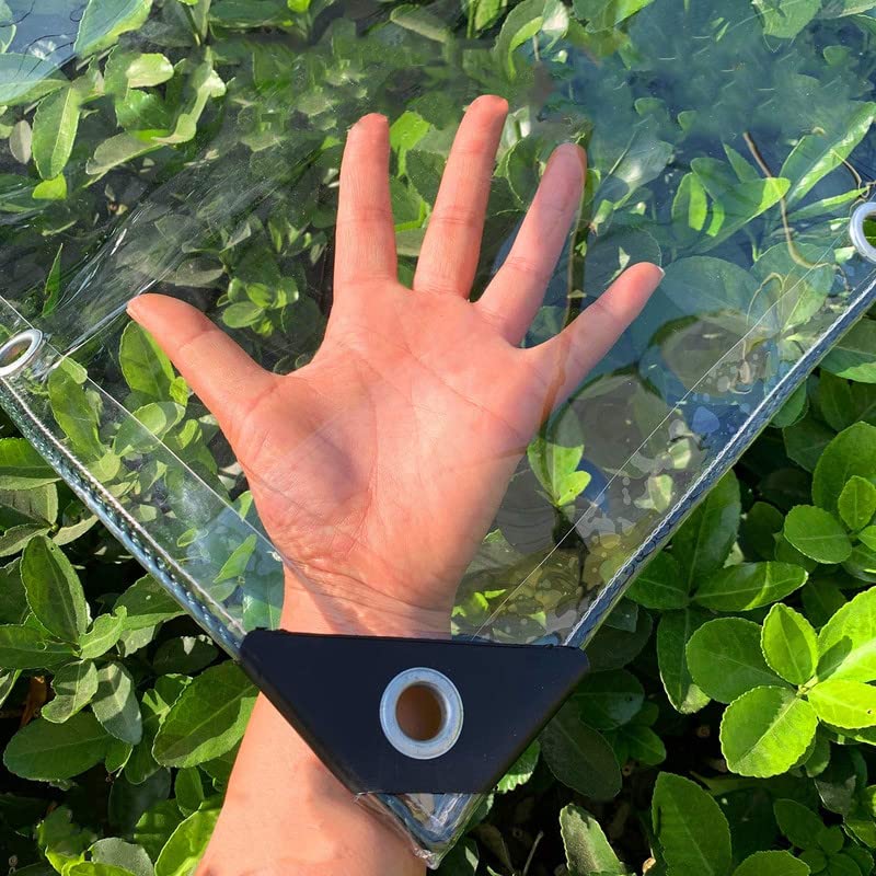 Materiali di qualità. Il nostro telone di plastica impermeabile è realizzato in polietilene di alta qualità, durevole, resistente ai raggi UV, trasparente, che protegge in modo ideale gli accessori da giardino, barbecue e mobili dai raggi solari troppo forti.