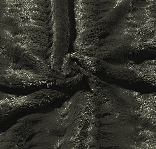 Swift Home Micro-Mink Full/Queen Faux Fur Blanket, Mink #TOP1