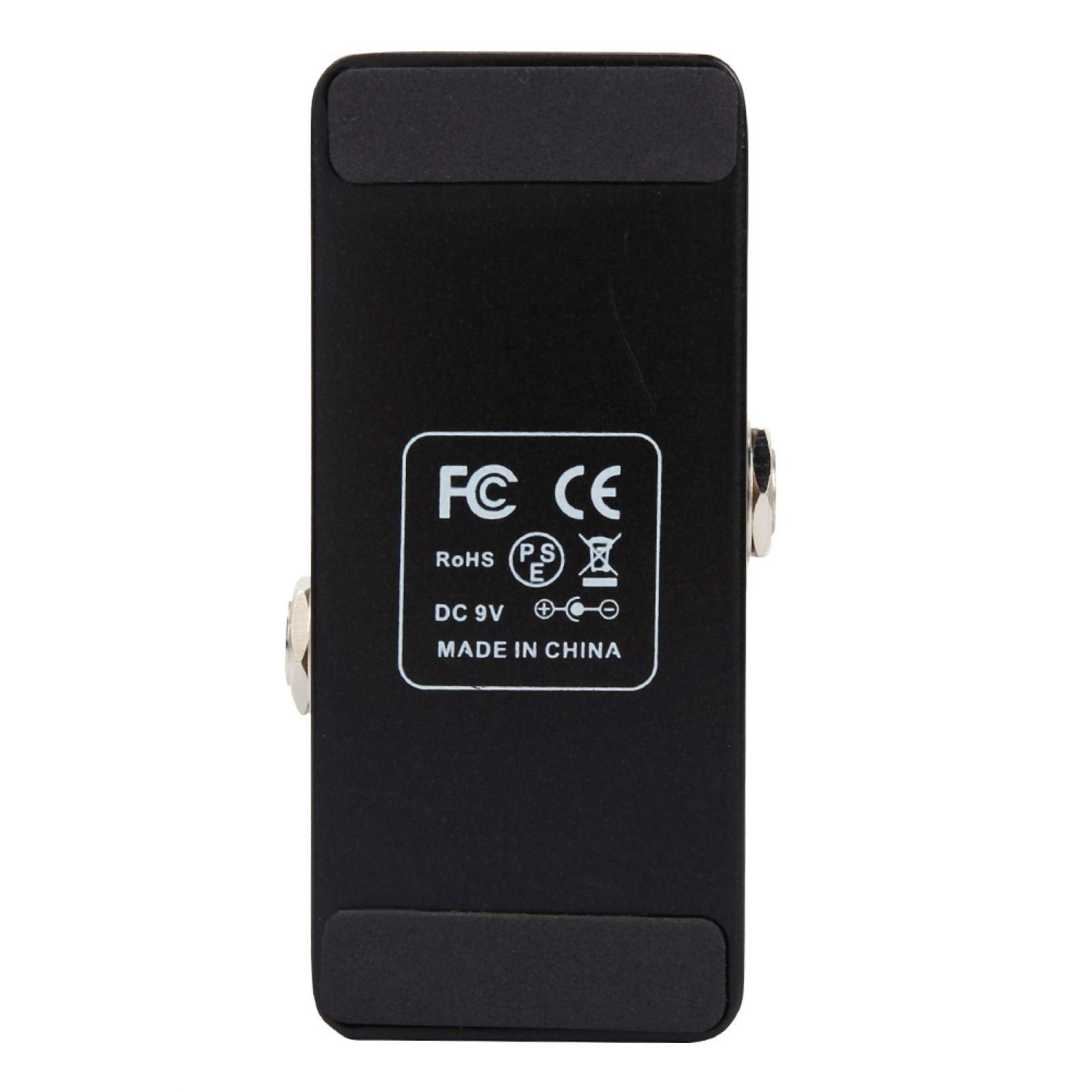 Pedale effetto per chitarra, suono e distorto pulito Feedback dinamico Basso consumo energetico Pedale per chitarra per suonare una varietà di brani in stile metal per la musica
