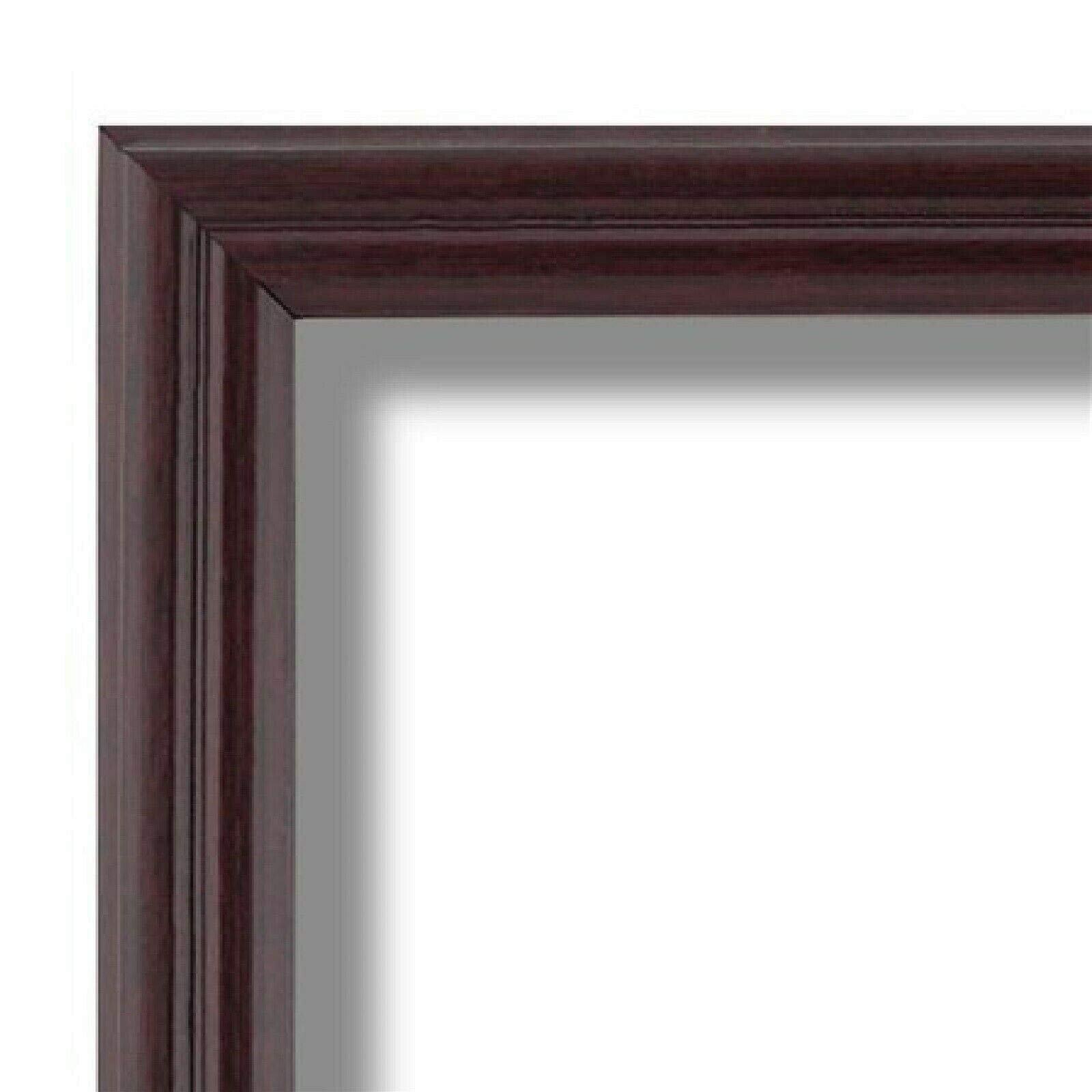 Frames 24x36 Traditional Style Cherry Thin .75 Inch Wide, Solid Popler Wood, Wall Decor Picture Poster Photo Frame