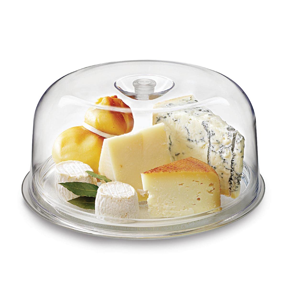 Piatto Portatorta In Vetro Con Cupola Varotto - Diametro 26.4cm, Altezza 15.8cm - Per Microonde E Lavastoviglie - Foto 9