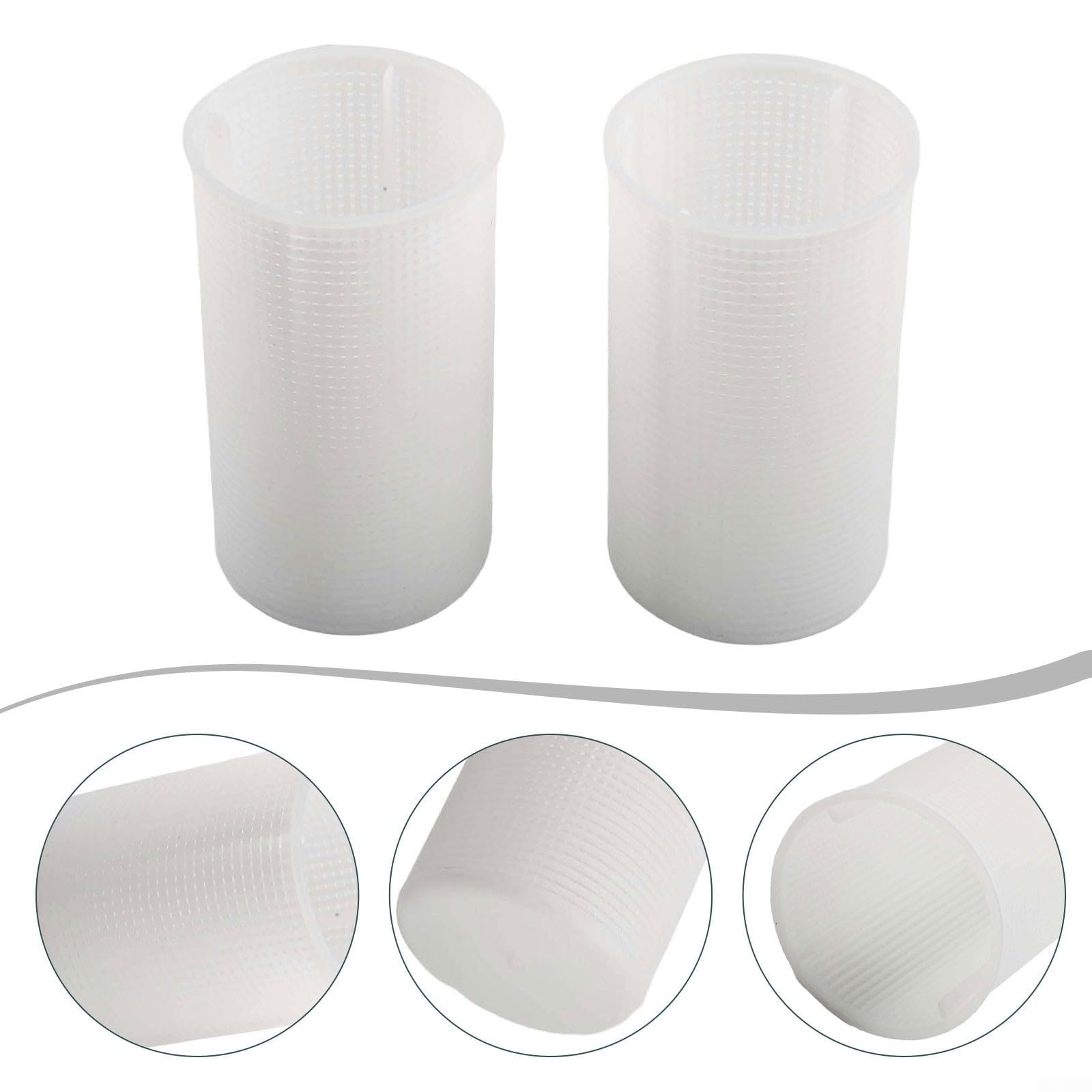 Tamiz de succión ABS para prefiltro de Bomba de Piscina SPS25 SPS50 SPS75 SPS100, Cesta de Filtro de Repuesto, 2 Piezas