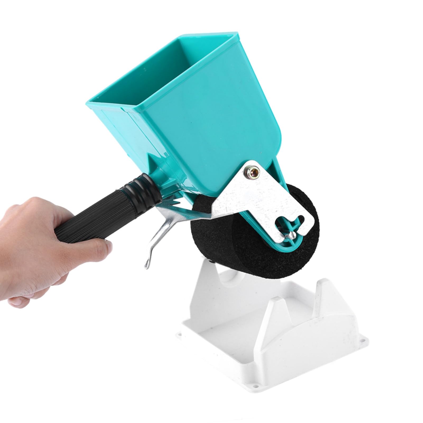 lvifloae Adjustable Glue applicator,180mL/0mL Portable Glue Applicator Roller DIY Handheld Adhesive Roller for Carpenter Woodworking(6inches) (6 inches with Switch to Control Flow)