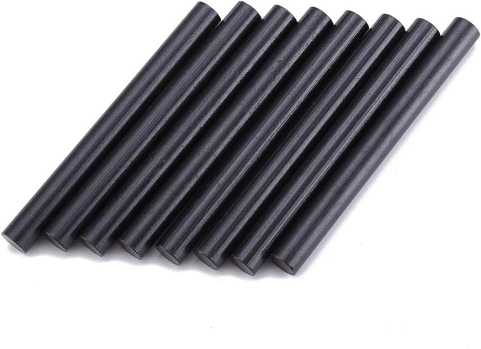 FOSTAR 8PCS Survival Ferro Rod Flint Fire Starter Rods, 5/16 X 3.15 Inch Magnesium Fire Steel Rods