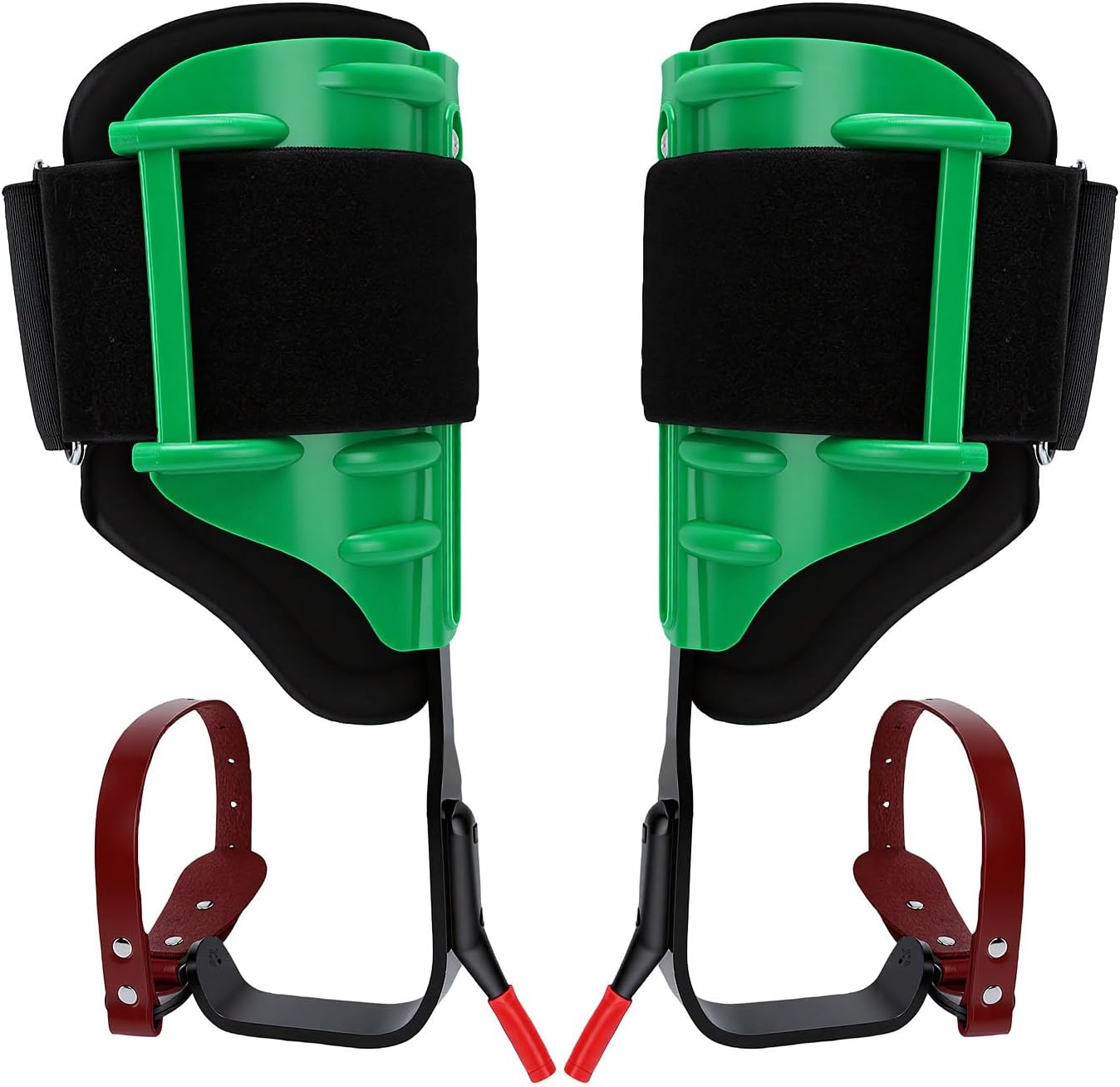 Pssopp Tree Climbing Tool Equipment, Pitons & Aid Gear Ergonomic Fit Secuer and Washable Tree Climbing Gear with Straps and Pedals for Observation Fruit Picking Tool