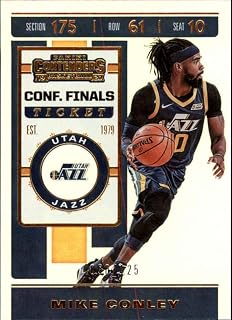 2019-20 NBA Contenders Conference Finals Ticket #81 Mitchell Robinson SERS125 New York Knicks Official Panini Basketball Trading Card from Hobby (Scan streaks are Not on the Card Itself)