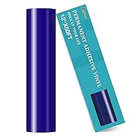 Vista 22 de HTVRONT - Vinilo blanco permanente, hojas de vinilo adhesivo mate de 12 pulgadas x 50 pies, compatibles con la máquina de corte Cricut, Silhouette