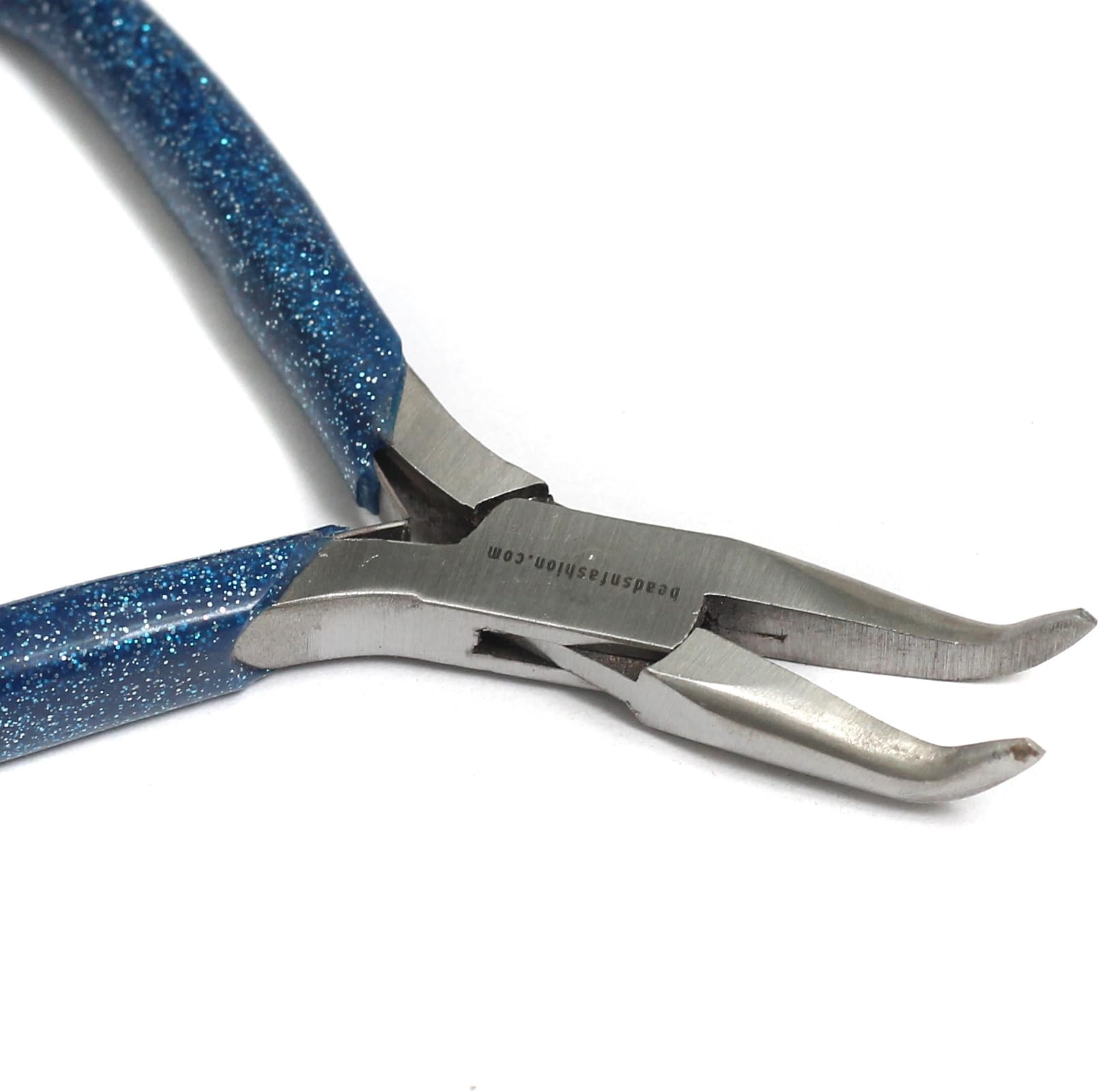beading jewellery making stainless steel bent nose plier