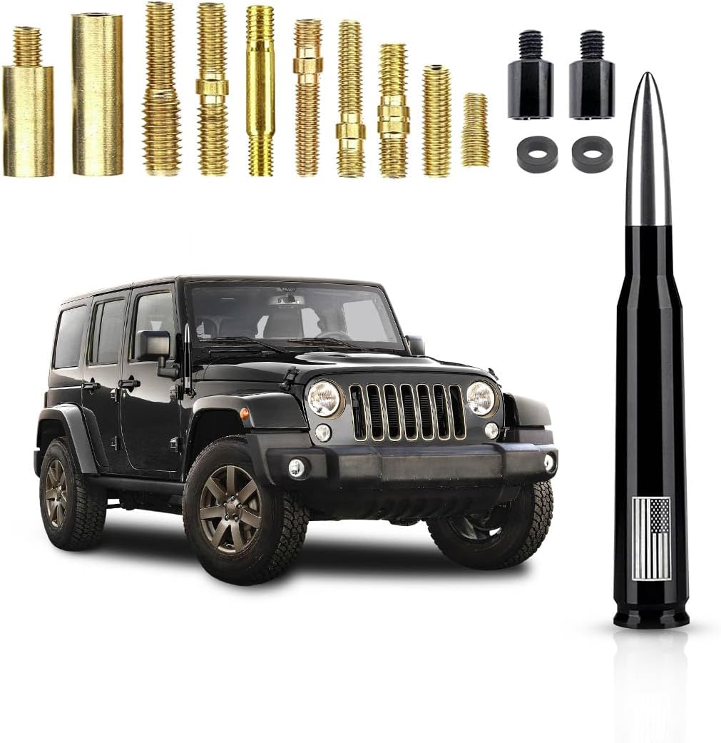 Ziciner Car Bullet Antenna, Vehicle Replacement Short