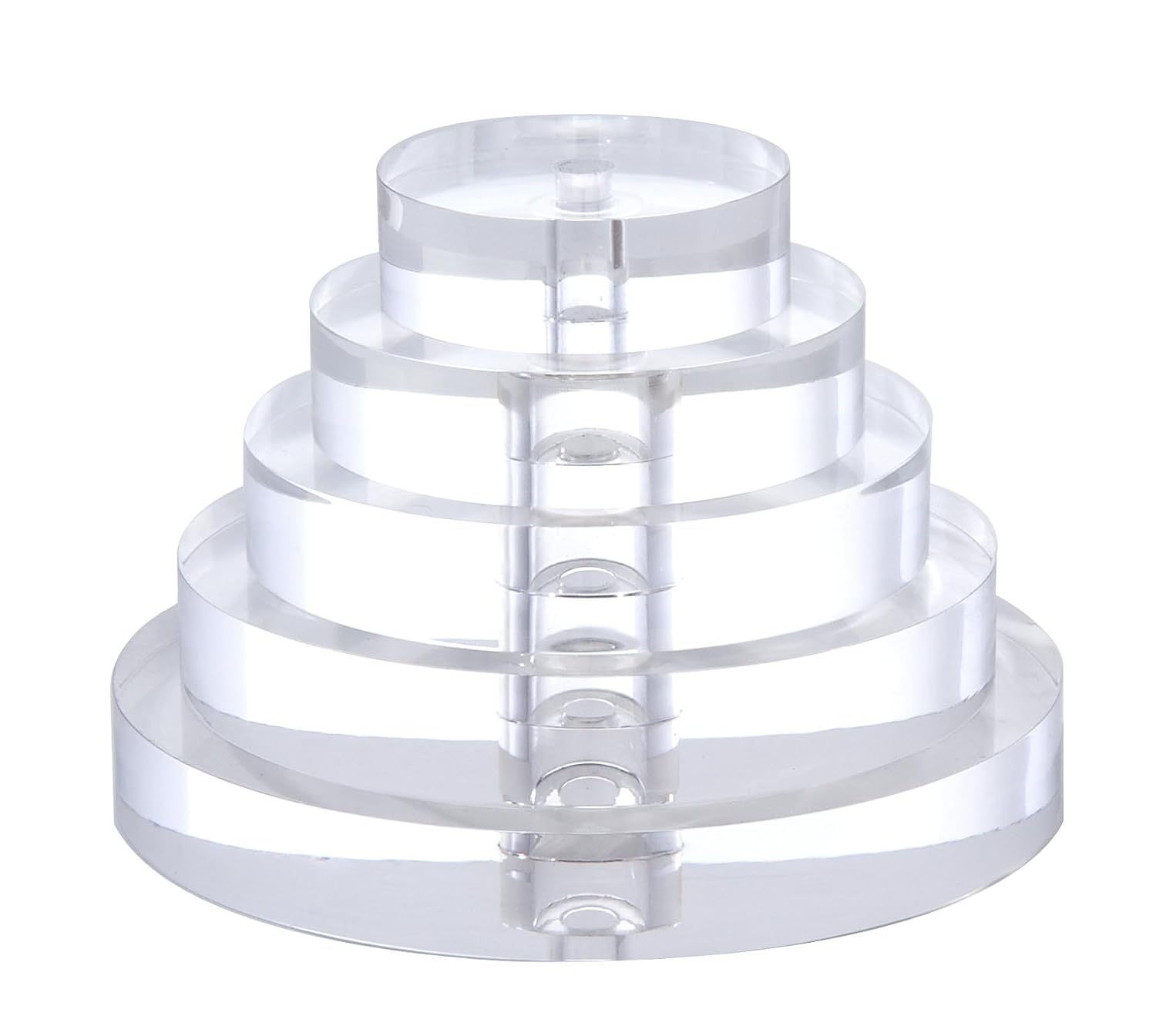 B&P Lamp® 5 Inch Diameter Clear Round Acrylic Break