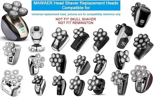 Miniatura 2 de FreedomGold - Cabezales de repuesto para afeitadora, cuchillas universales 5D compatibles con FreedomGold y otras marcas