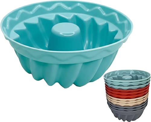 12 piezas moldes para mini gelatina de silicona para hornear, mini pastel de chocoflan, molde de silicona para pastel de calabaza y gelatina, moldes