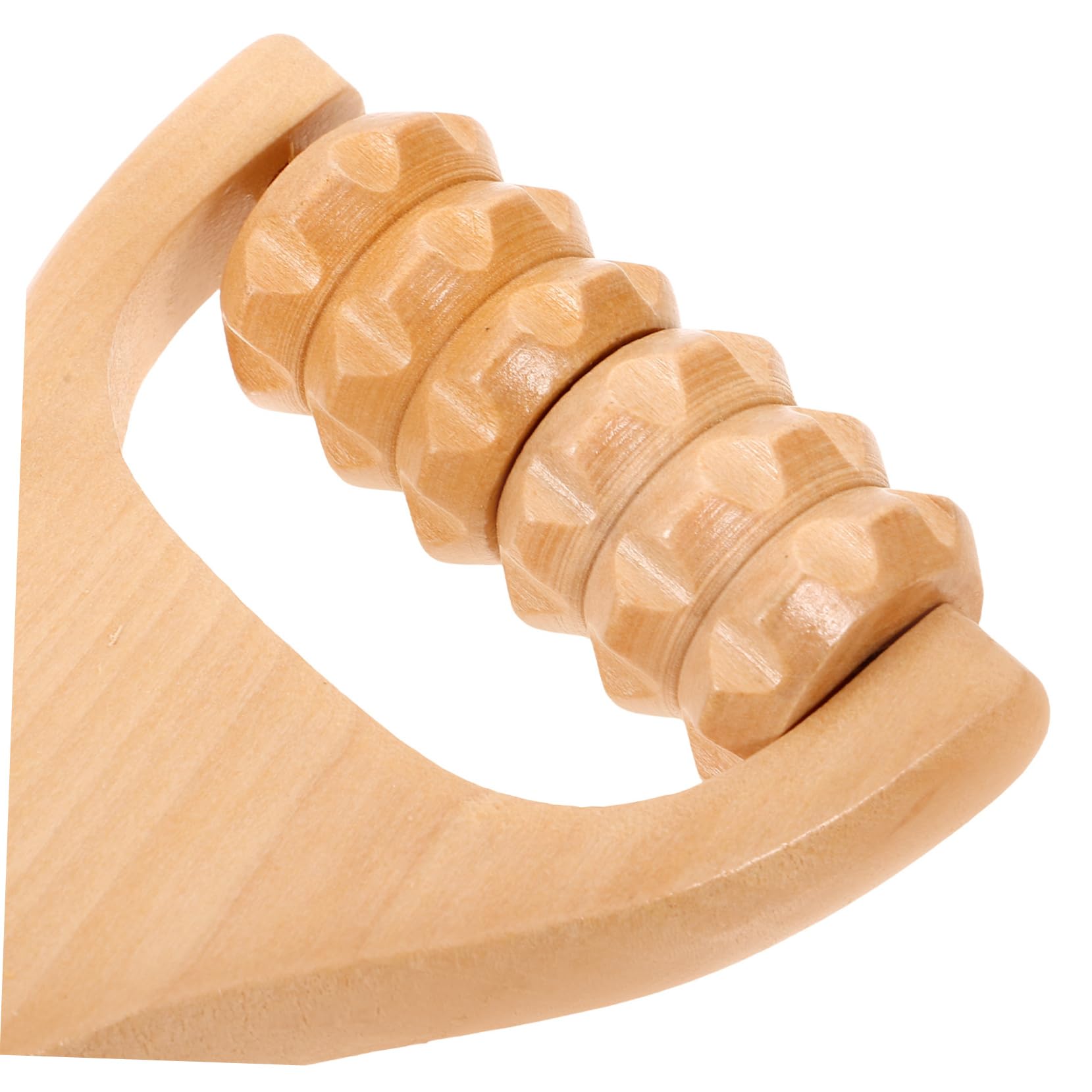 CALLARON Herramienta De Rodillo De Masaje De Madera Rodillo Para Pies y Pantorrillas Herramienta De Masaje Manual Para Relajar Músculos De Espalda Cuello y Piernas Casa