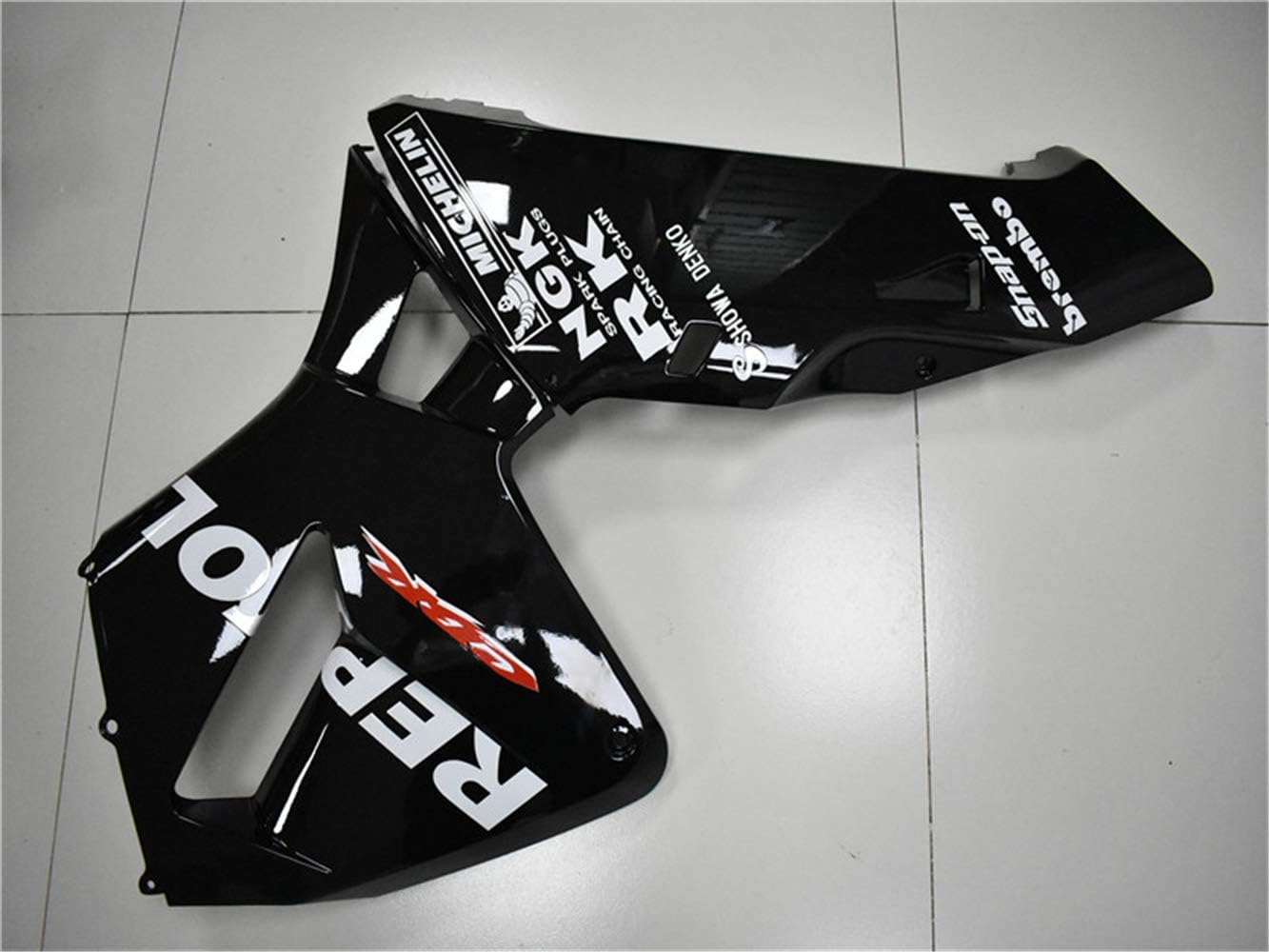 US STOCK Glossy Black Fairing Fit for HONDA 2003 2004 CBR600RR CBR 600 RR Injection ABS Plastics Aftermarket Bodywork Bodyframe Kit Set 03 04 A054