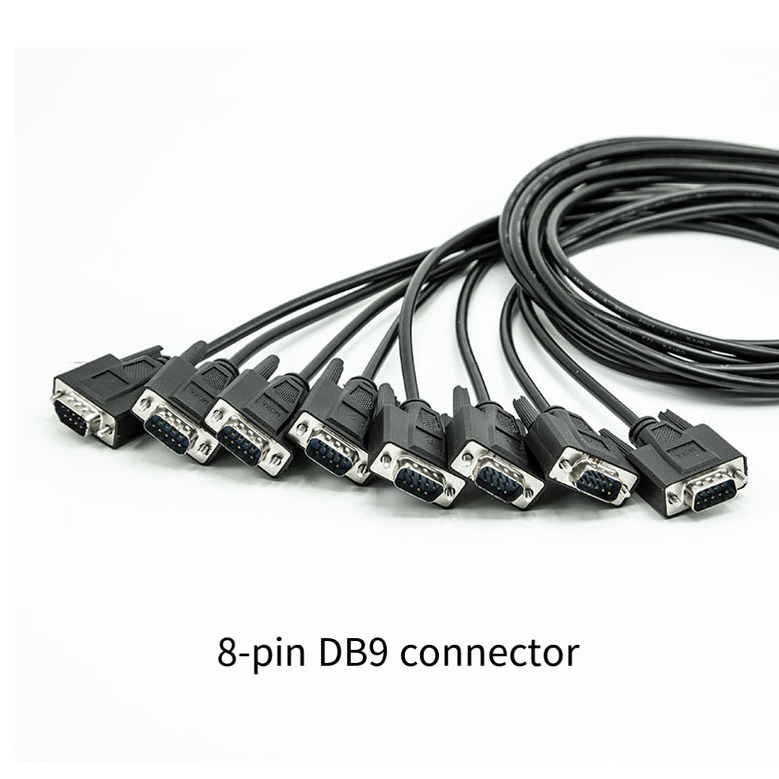 Scheda adattatore da PCIe a DB9 a 8 porte, convertitore RS232 ad alta velocità per trasferimento dati industriali e laboratori server