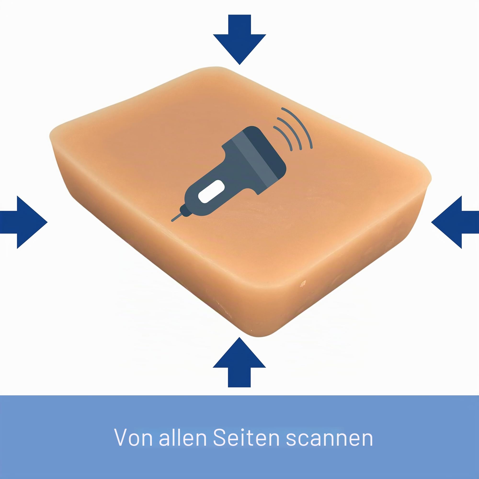 Ultraschall-Phantom-Trainingsmodell für die medizinische Praxis, Nervenblocksimulation (Nervenmodell)
