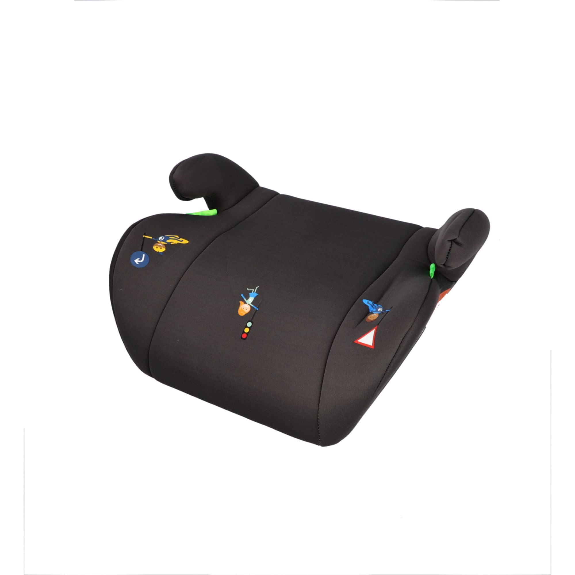 cartrend Kids Kindersitzerhöhung, Zertifiziert nach DIN ECE R129, für 125–150 cm Körpergröße, verbesserter Seitenaufpallschutz, ergonomisch, grau