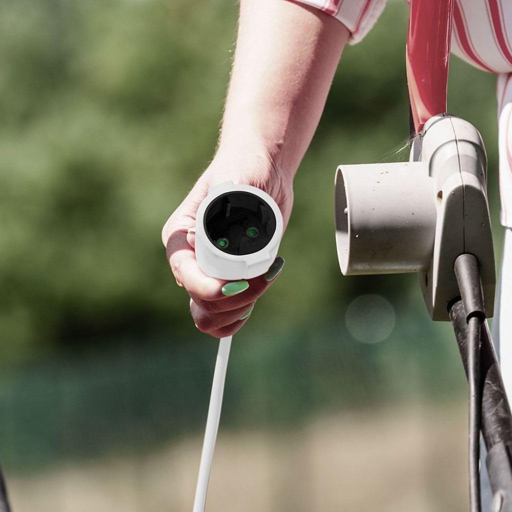 V-TAC Rallonge Électrique 5 MÈTRES - Prise Shuko - Prolongateur Électrique de Câble pour la Maison, Le Bureau, Le Magasin, Le Travail - Super résistante - Charge maximale 3680W