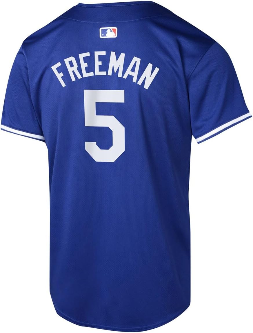 Freddie Freeman Los Angeles Dodgers MLB Kids Youth 8-20 Blue Alternate Player Jersey