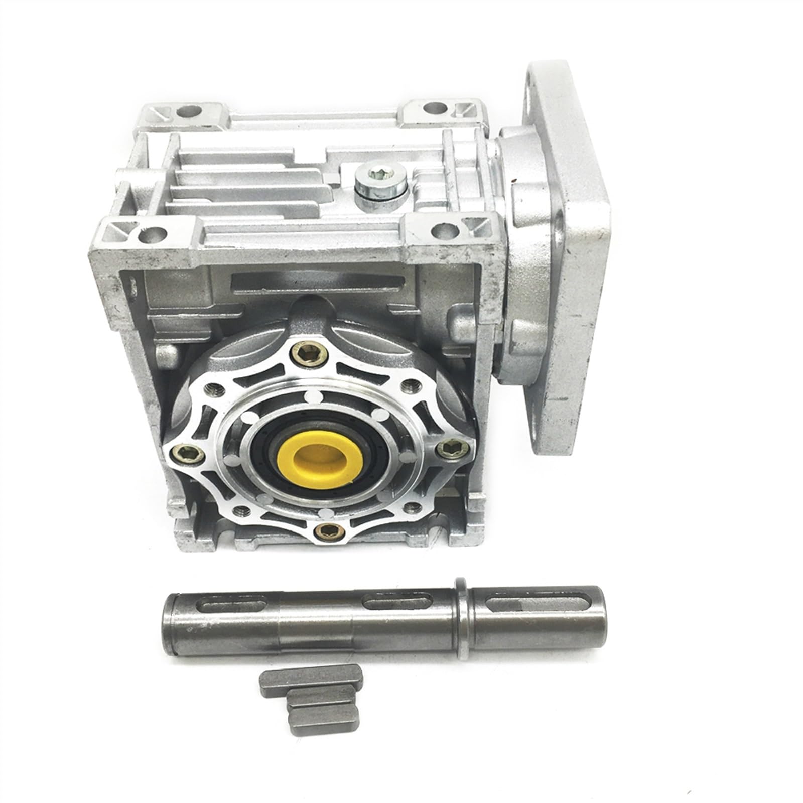 86mm RV040 Turbo przekładnia ślimakowa przełożenie prędkości obrotowej 5:1 10:1 20:1 50:1-80:1,18mm wyjście dla Nema34 reduktor silnika krokowego robak RV40(10 to 1)