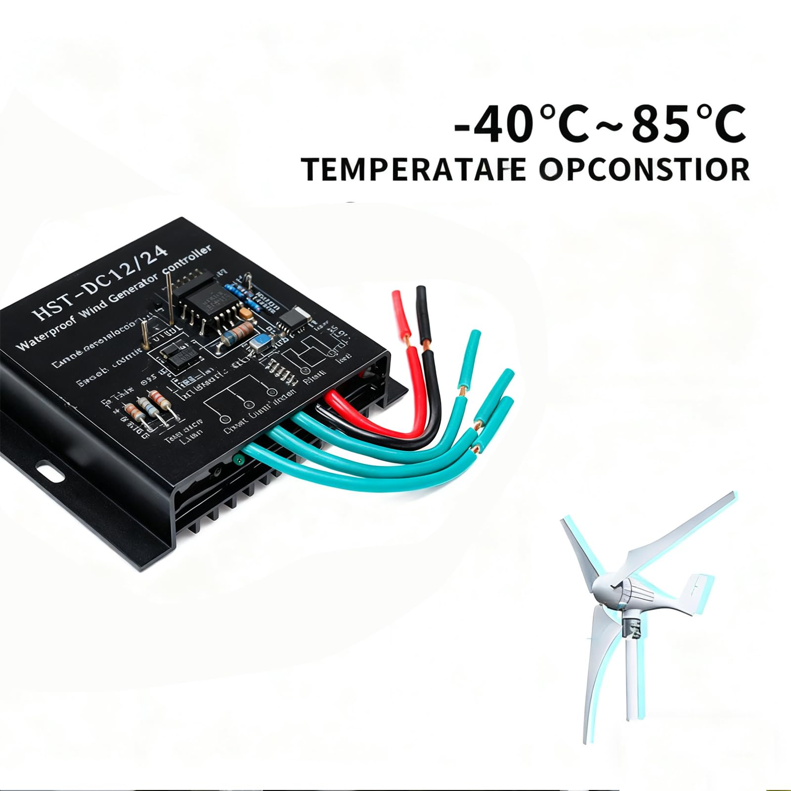 Regolatore di Carica per Turbina Eolica MPPT 10A-40A