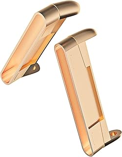 KVKAPLNNTR Conector de reloj apto for Fitbi Versa 3 adaptador apto for Fitbit Sense Metal conector de acero inoxidable Versa3 relojes accesorios un par Cierre