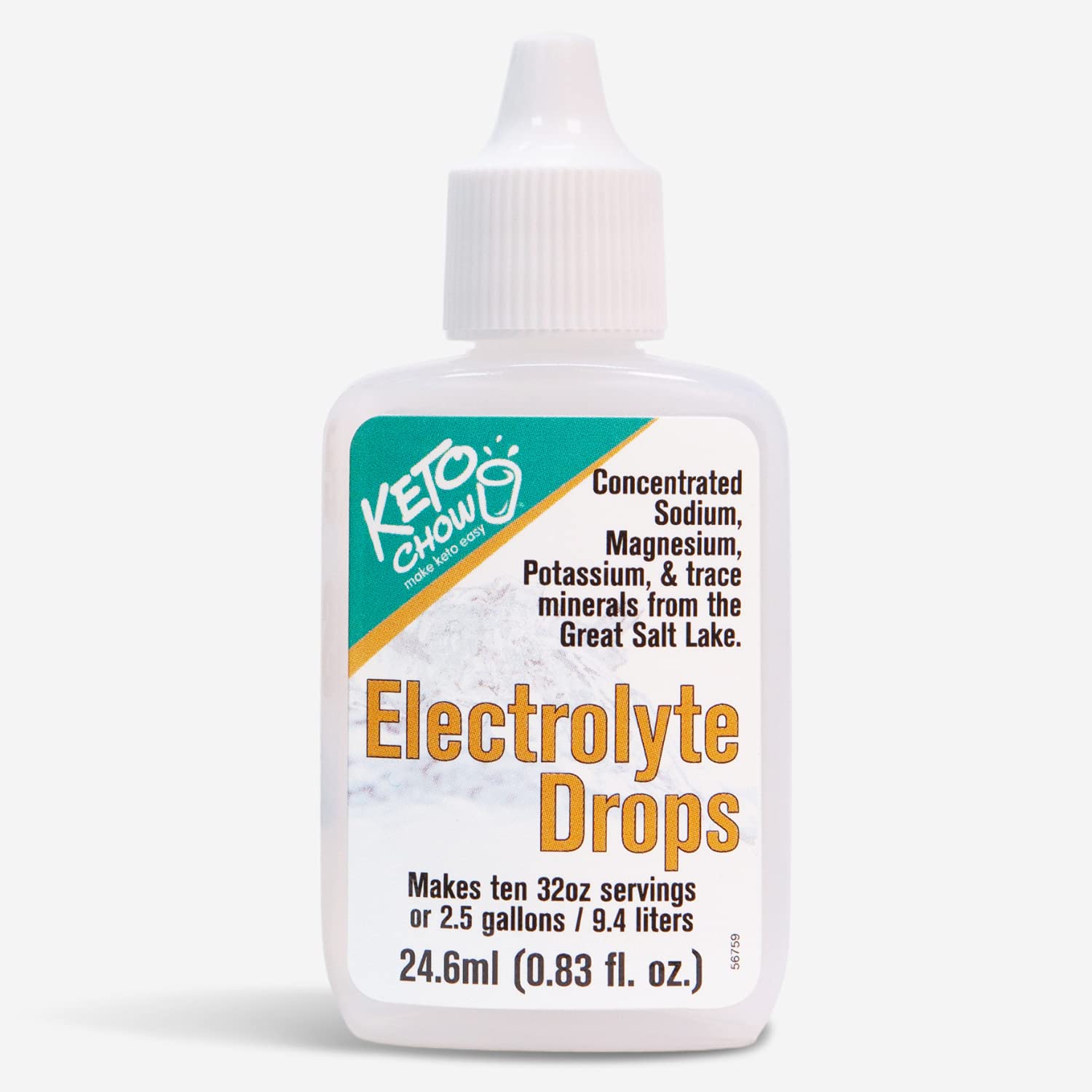 Keto Chow Electrolyte Drops Sodium, Magnesium, Potassium & Trace