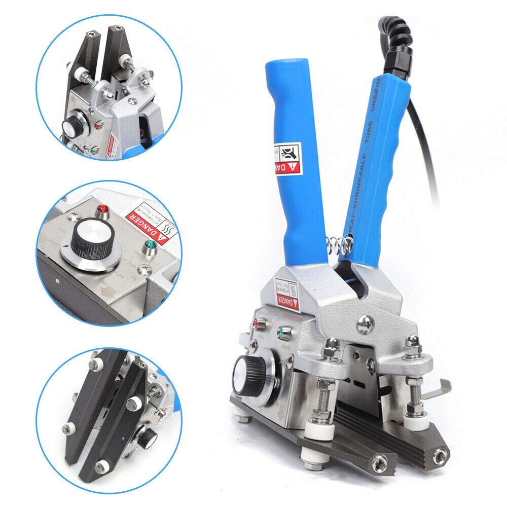 300 W Alicates Máquina Selladora Manual Termoselladora Envasar al Vacio Alicates Junta Machine Sealer Portátil Almacenamiento de alimentos Bolsa de Plástico Sealer