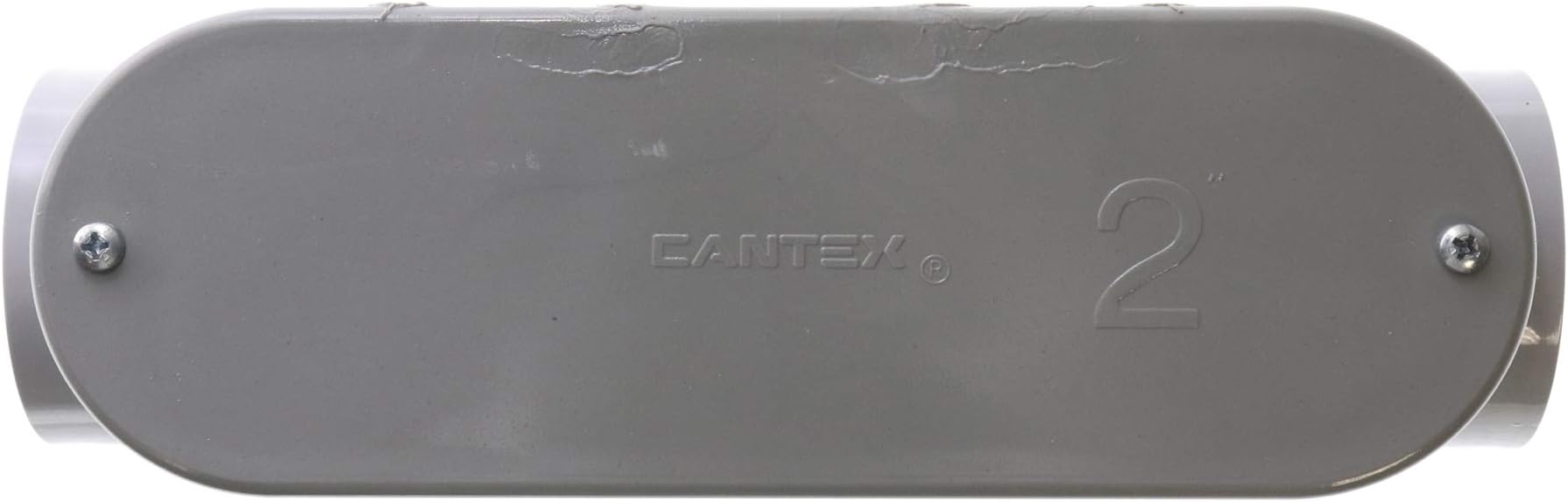 Cantex 5133106 Non-Metallic PVC Type-C Conduit Access Outlet Body, 2-Inch