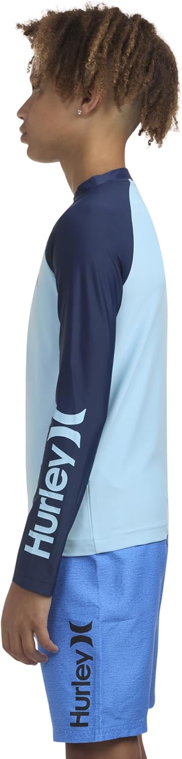 Hurley Boy's Long Sleeve UPF 50+ Rash Guard