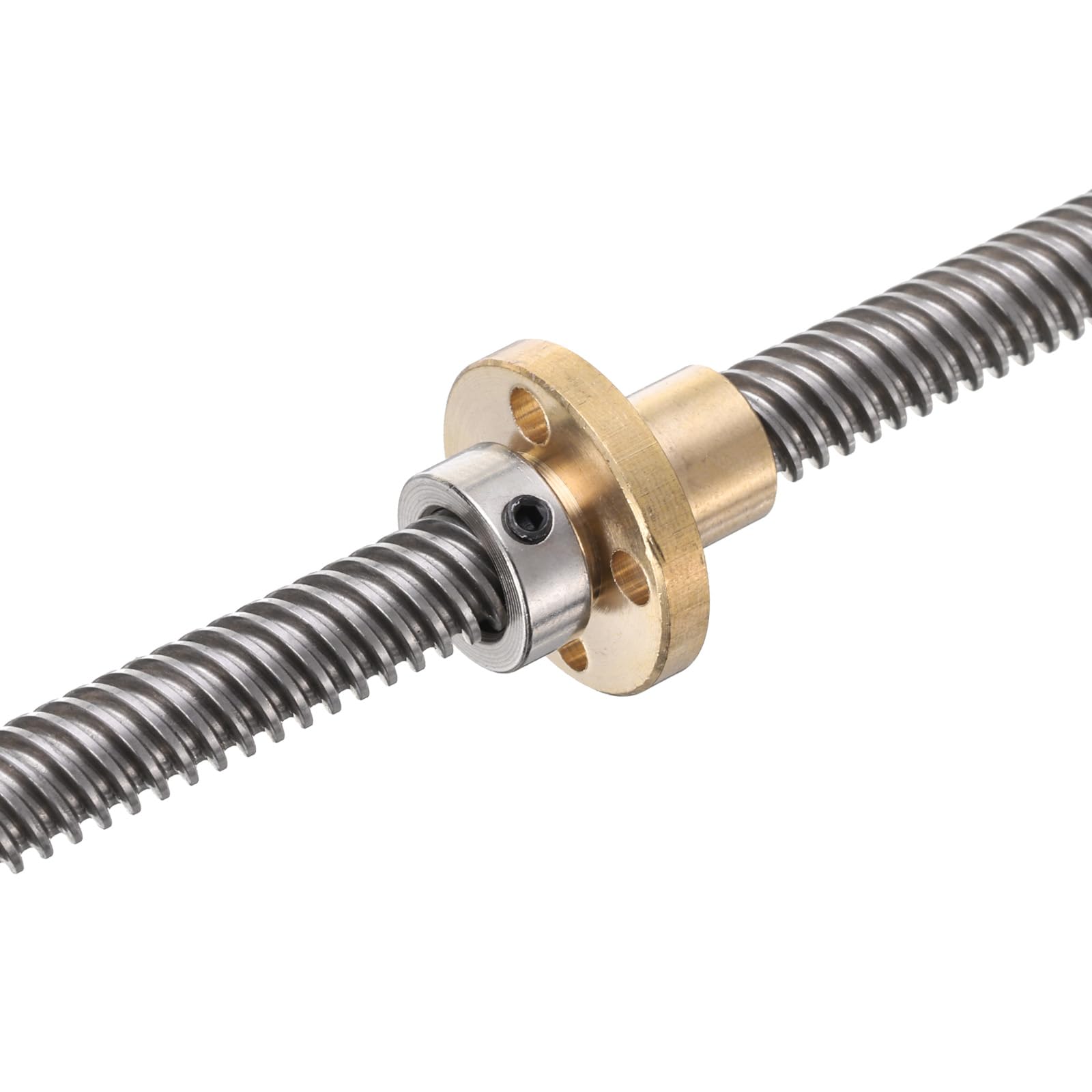 Kit Da 8 Collari Ferma Quota In Acciaio Per Trapano - Ø16mm E Ø12mm Con Chiavi A Brugola - Zincati Antiruggine Per Uso Industriale E Fai Da Te - 5