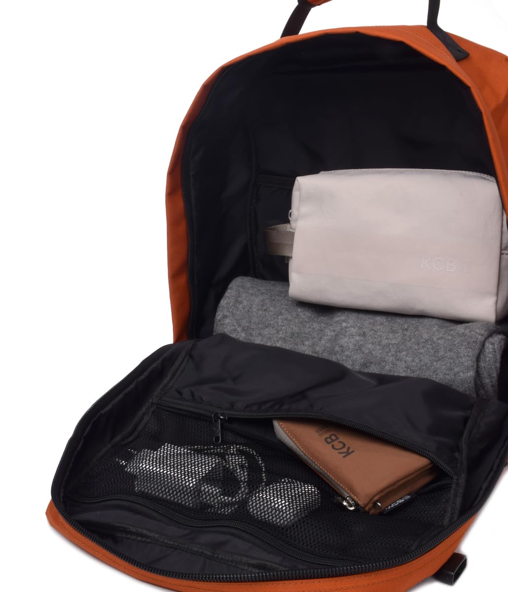 KCB Mochila de cabina Underseat | Mochila low-cost | Bolso cabina avión | Equipaje para Ryanair y Vueling | Equipaje para Easyjet | Mochila viaje | Bolso de mano cabina | 100% Vegana