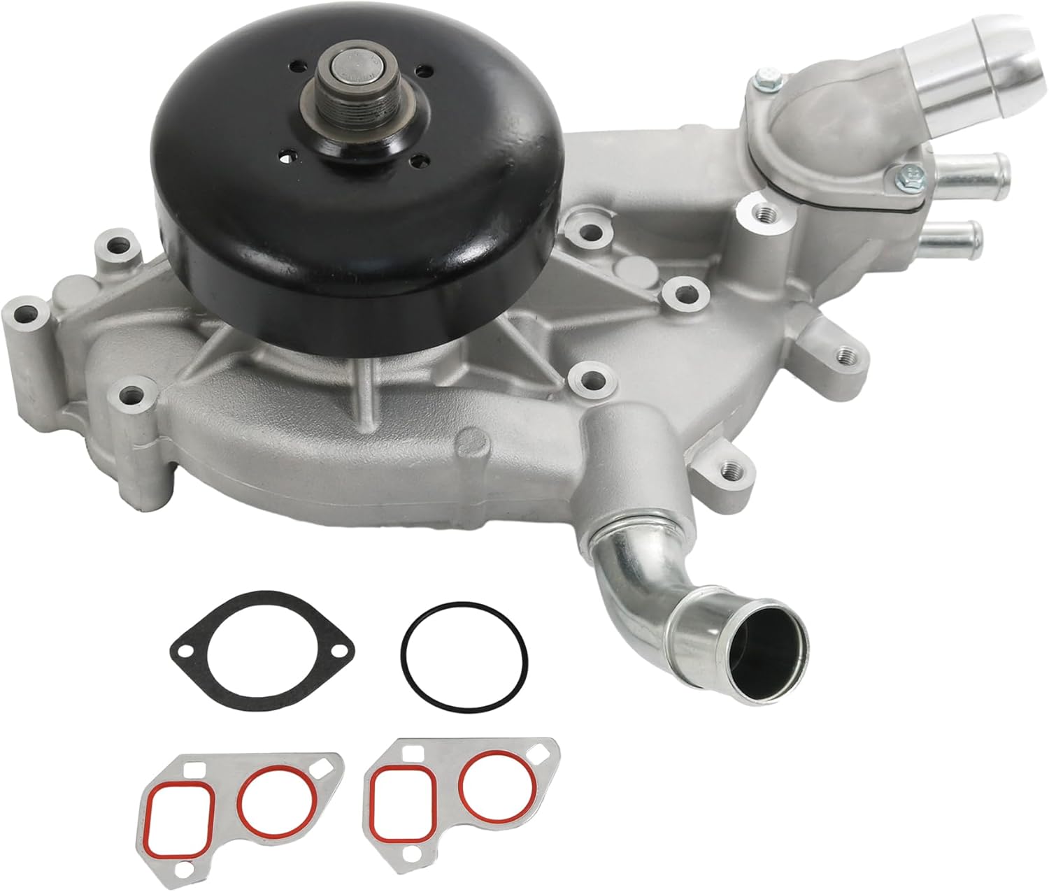 Engine Water Pump AW5087 With Coolant Thermostat & Gasket Set Replacement For Chevrolet GMC Tahoe Yukon 4.8L 5.3L 6.0L Vortec Replaces AW5104, 130-7340, 130-7341, 130-7320, WP-9409, T7052, 19195104