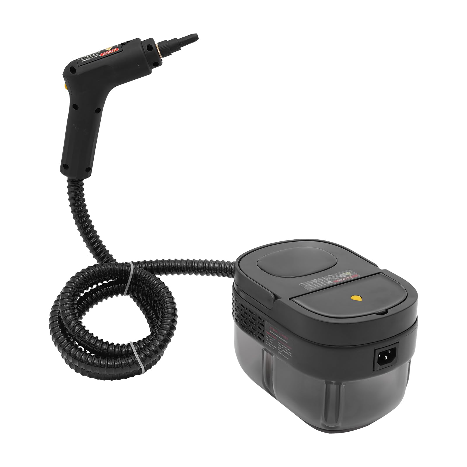 Tragbarer Dampfreiniger, 1500 W, multifunktional, ohne Chemie, mit Zubehör für Küche, Glas und Sofa, Tank 1600 ml, Heizung 15 s, Laufzeit 55 Minuten, Druck 3 bar
