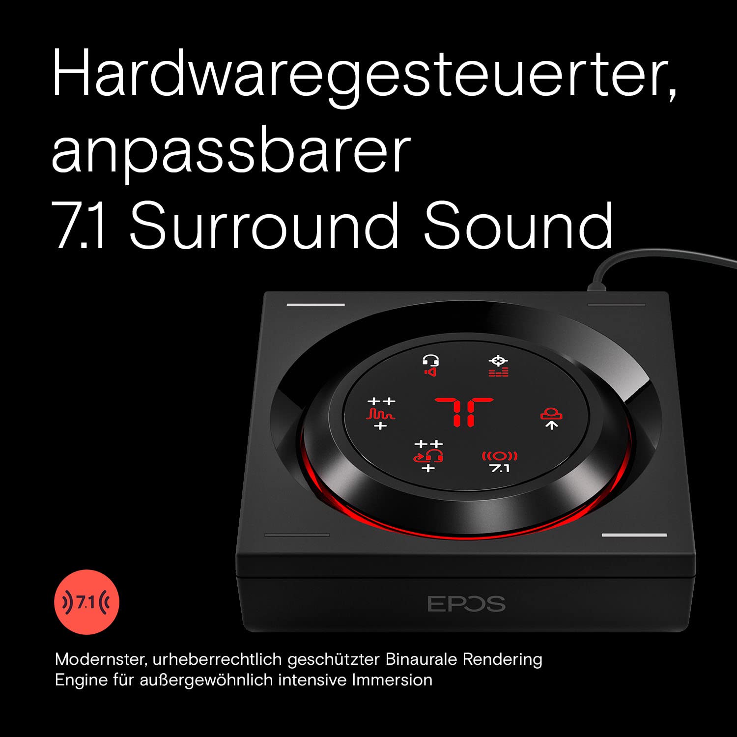 EPOS GSX 1000 2. Edition Dac Amp Audio Verstärker/Externe USB 