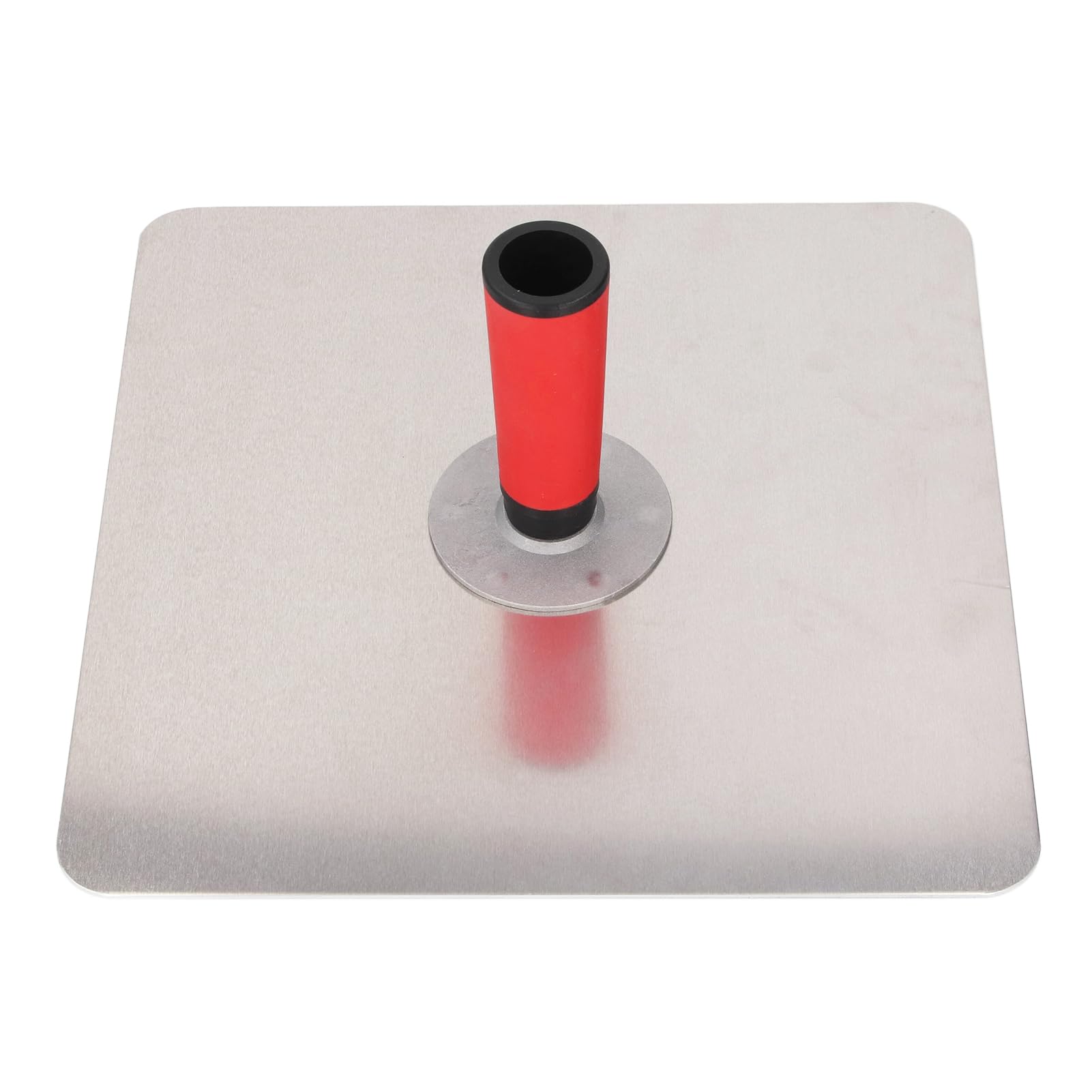 Falco, Supporto per Malta in Gesso Falco per Intonacatura in Alluminio con Impugnatura Morbida, Strumento per Intonacare Falco per Cartongesso per Muratura, Cemento, Cartongesso