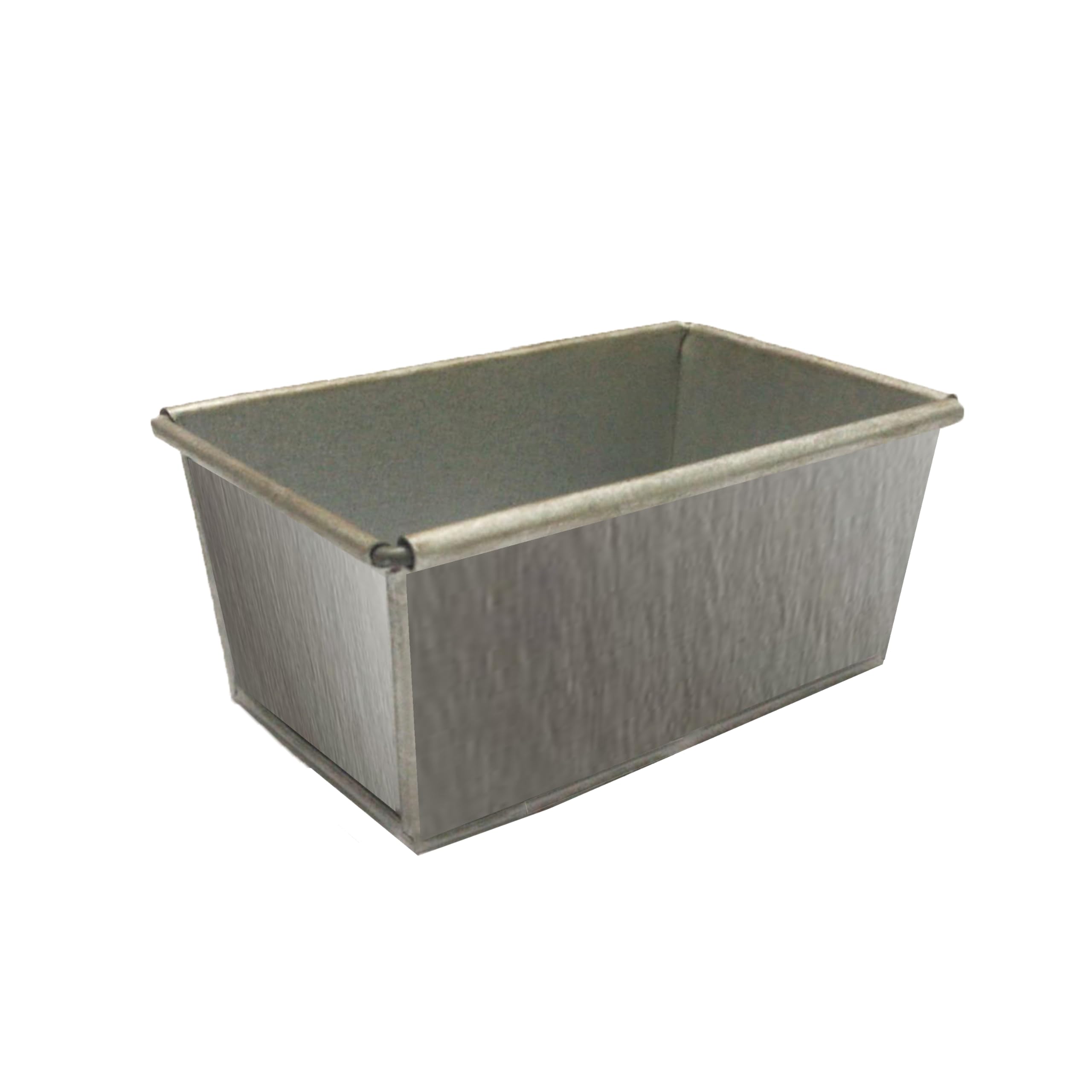 EUROTINS Mini Commercial Bakery Bread Loaf Tin 250gm Single Natural Finish