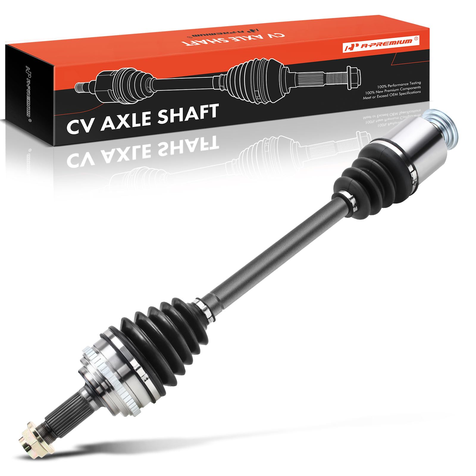 A-Premium CV Axle Shaft Assembly Compatible with Acura MDX 2003-2006 & Honda Pilot 2006-2008, Front Right Passenger Side, Replace# 44305S3VA61, 44305S9VA71