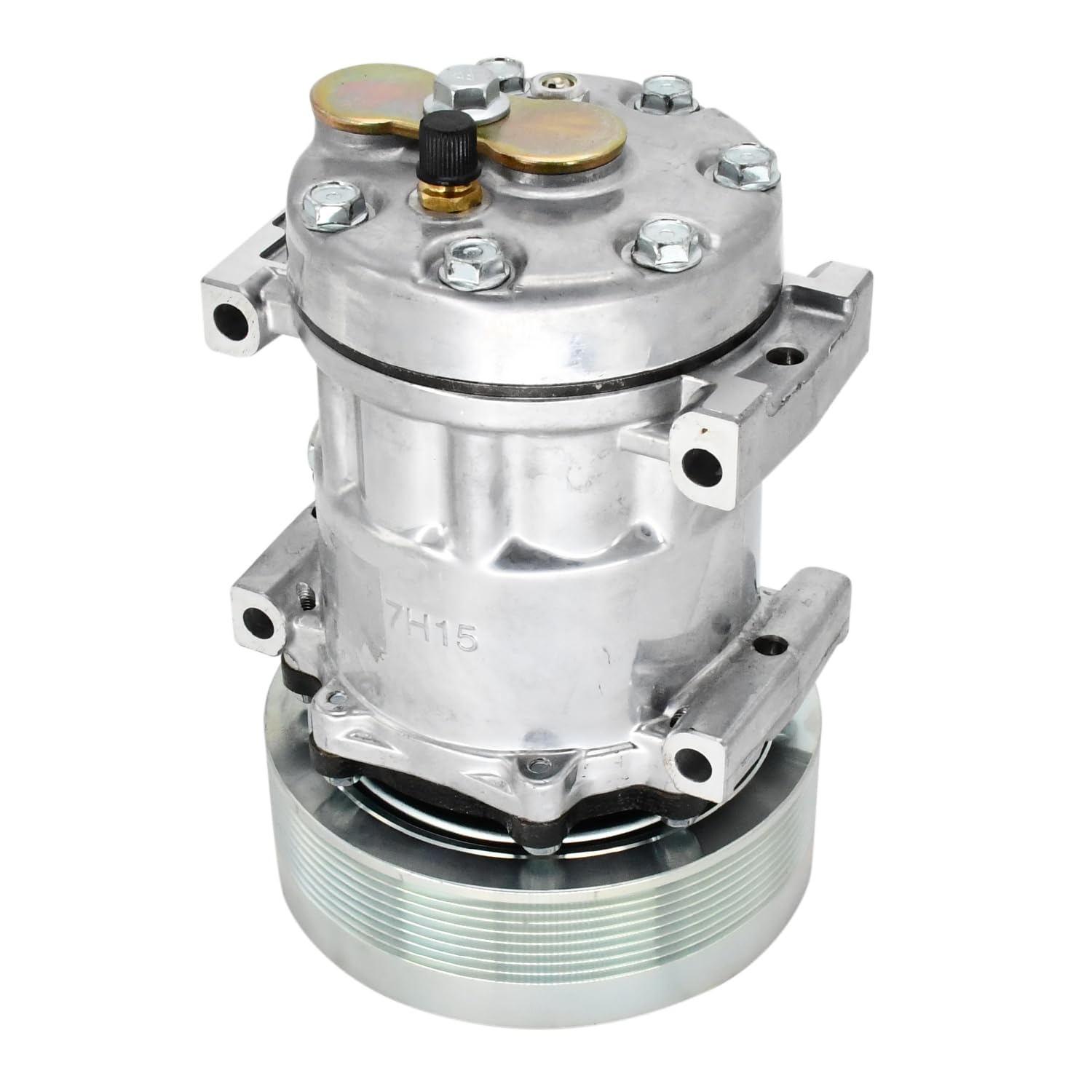 Compresor de aire acondicionado 183-5106 1835106-A compatible con cargador de pista Caterpillar 953C 963D cargador de ruedas 930H 924H