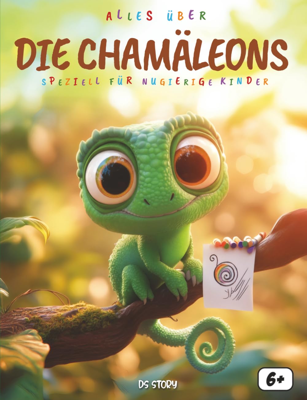 Alles über Chamäleons: Ein lehrreiches und faszinierendes Buch für neugierige Kinder über die Welt der Chamäleons