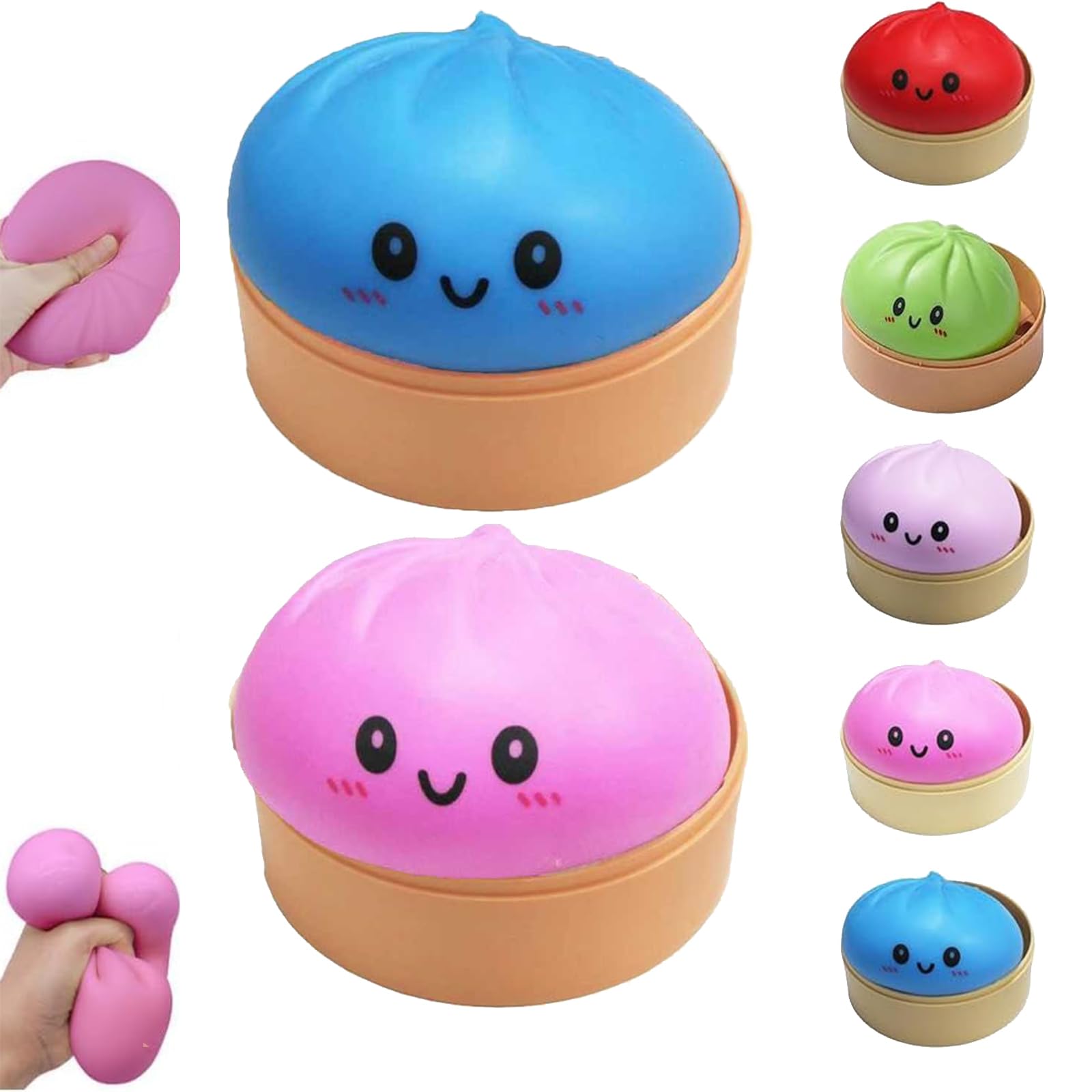 New 2026-Dumpling Squishies & Dumpling Squishy Mystery Box Squishy Dumpling (Purple) — view 10