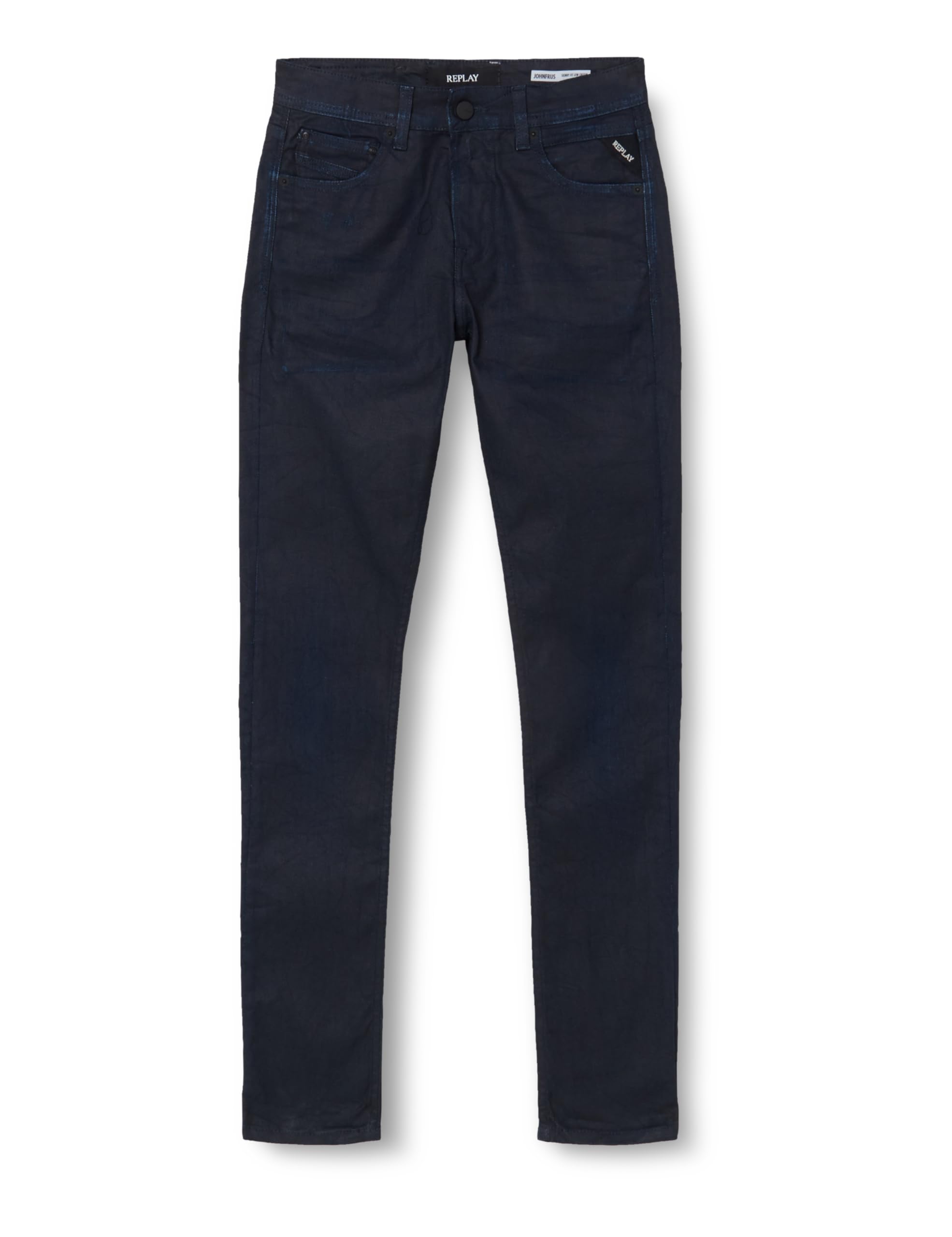 REPLAY Adult M1000 Johnfrus Jeans, Dark Blue 007, 40W / 34L