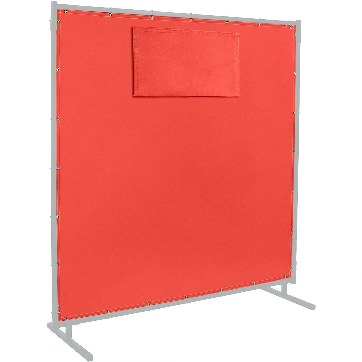 Radnor X 6' 14 MIL Yellow Transparent Vinyl Replacement Welding Screen