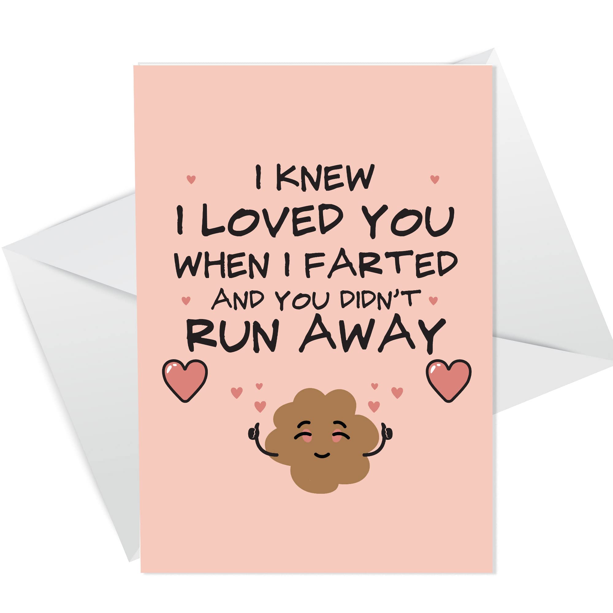 Valentines Cards For Him Her Funny FART Card For Boyfriend Girlfriend Husband Wife