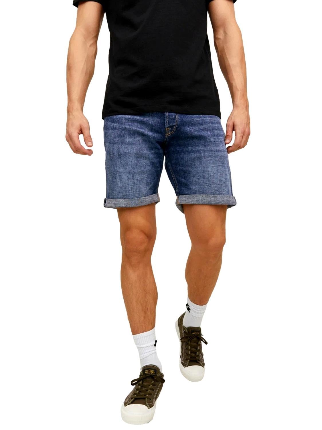 Jack & Jones Pantalones Vaqueros Cortos para Hombre