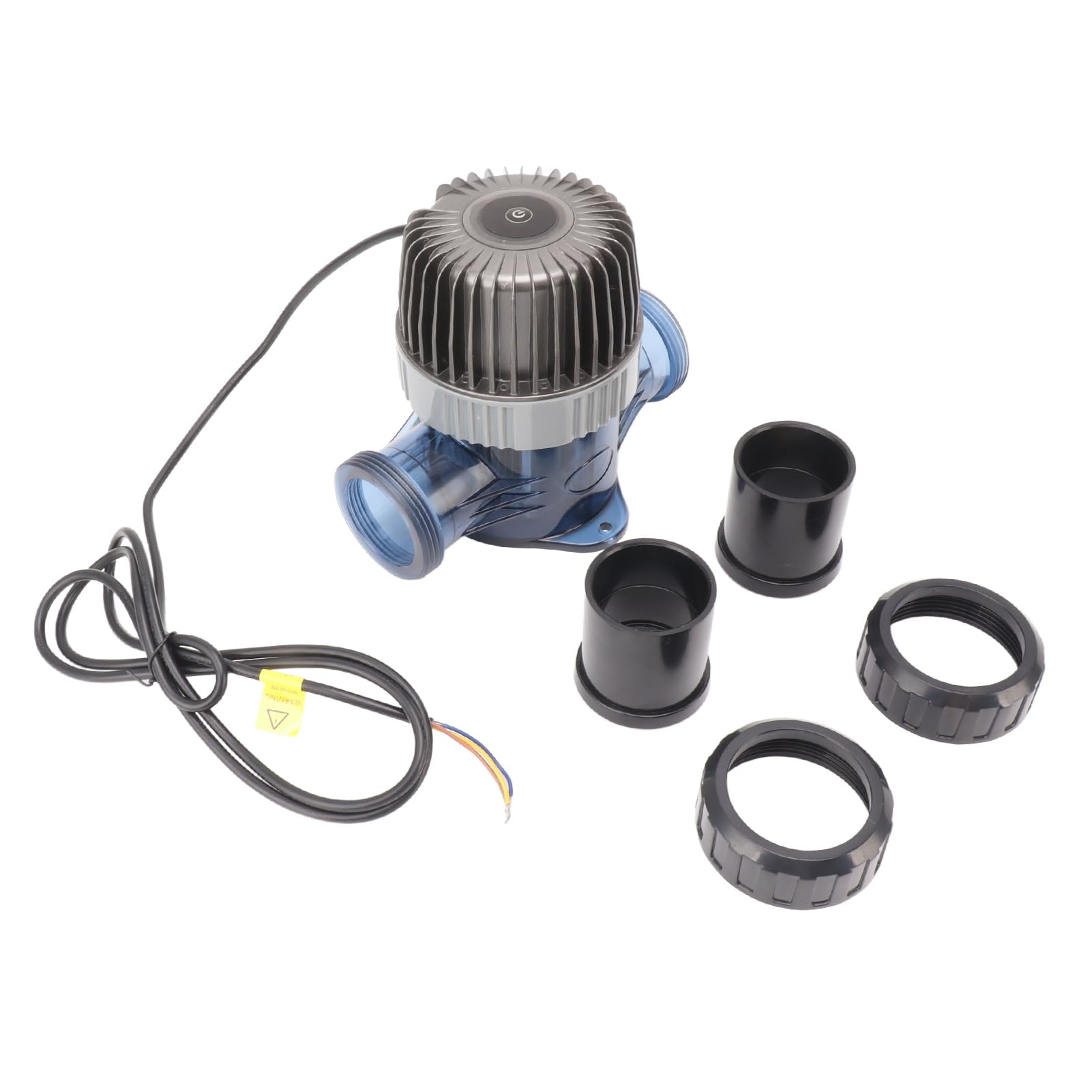 Clorador Salino Generador de Cloro para Piscinas Inteligente con Autolimpieza para Piscinas de SPA y Tanques de Natación ABS Titanio AC110-240V (ECO2)