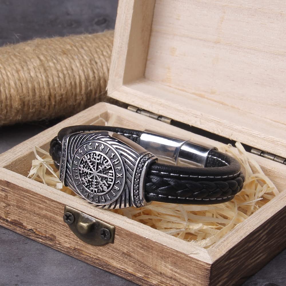 Viking Jewelry Wooden Viking Watch Handmade Ragnar Viking Wooden